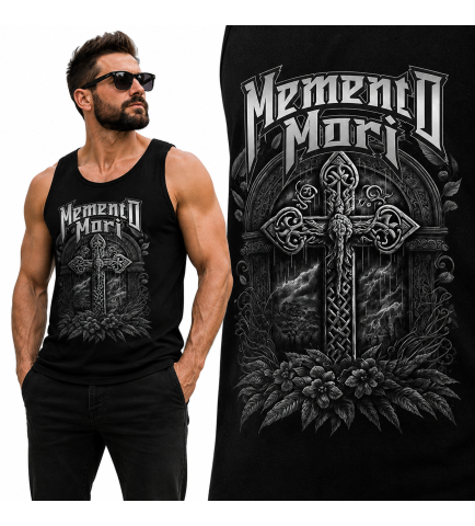 tank-top Chrześcijański   Memonto Mori
